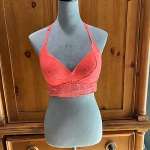 Victoria’s Secret Racerback Push Up Bra, Sz L